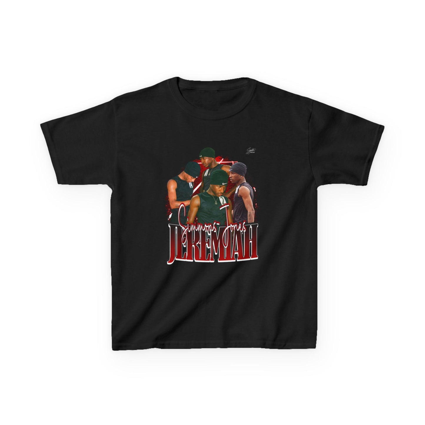 Jeremiah Simmons Jones Youth Heavy Cotton Tee