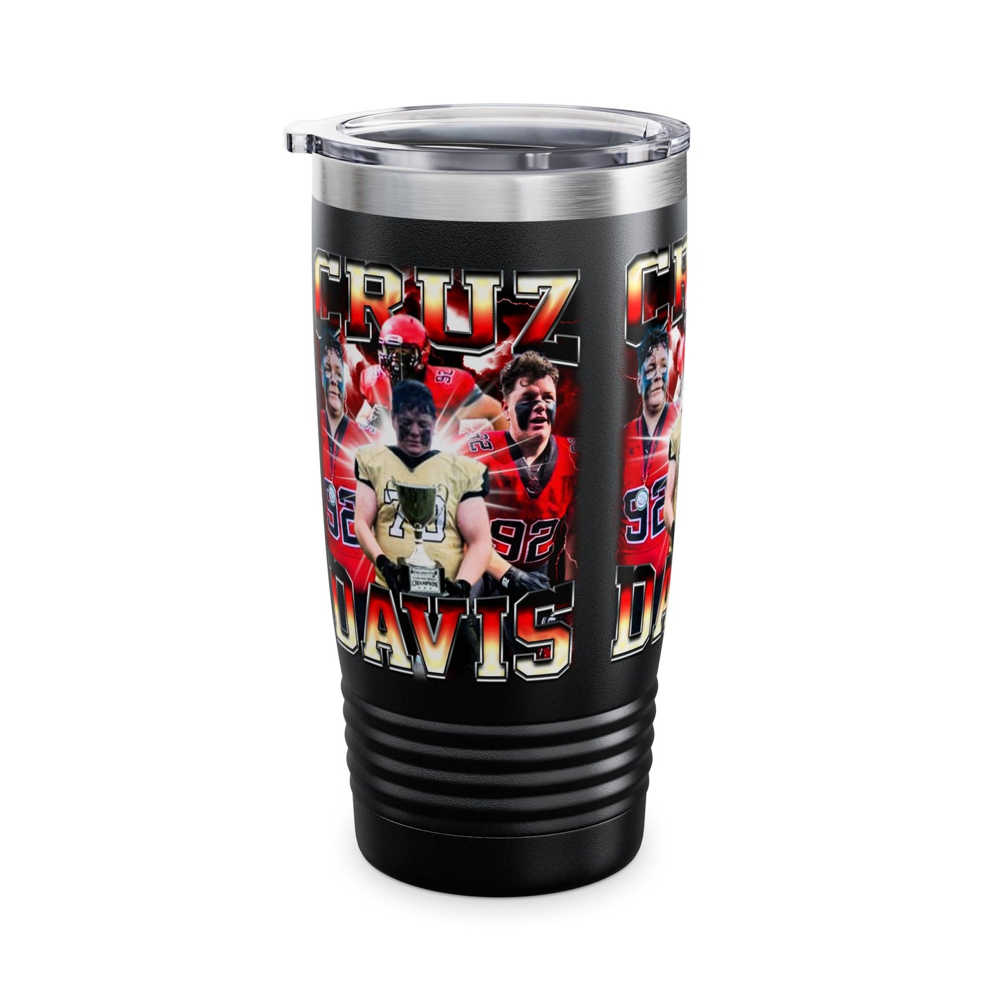 Cruz Davis stainless Steel Tumbler