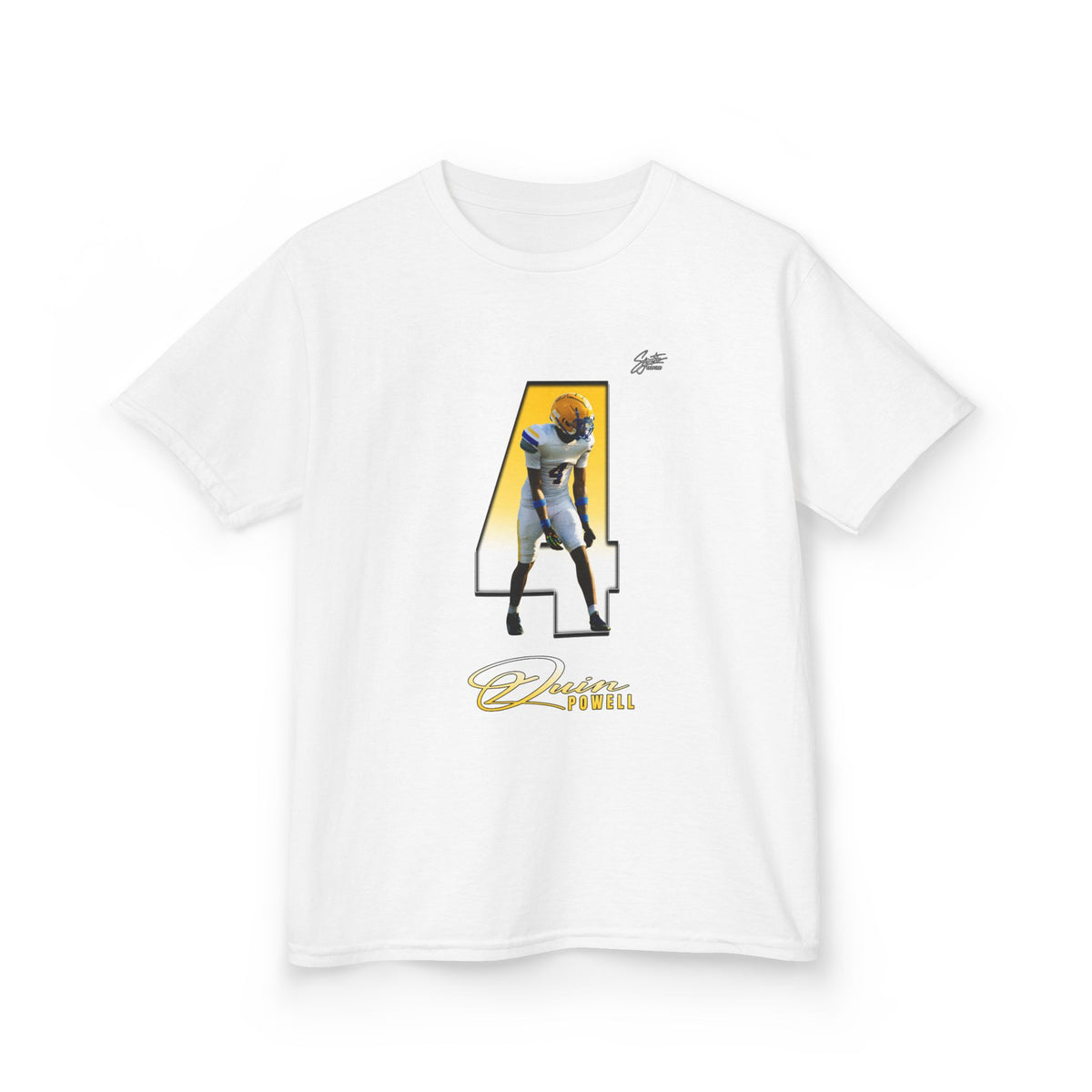 Quin Powell Youth Heavy Cotton Tee