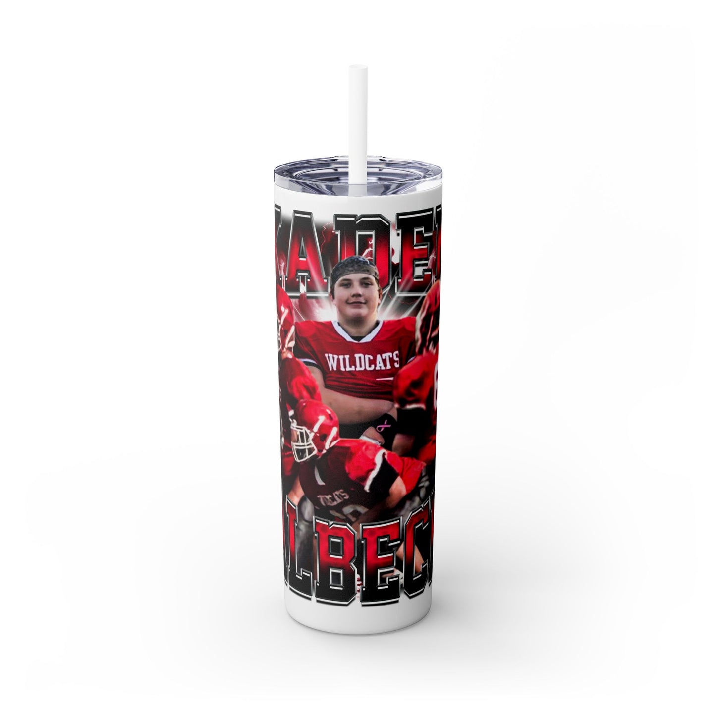 Kaden Albeck Stainless Steal Tumbler