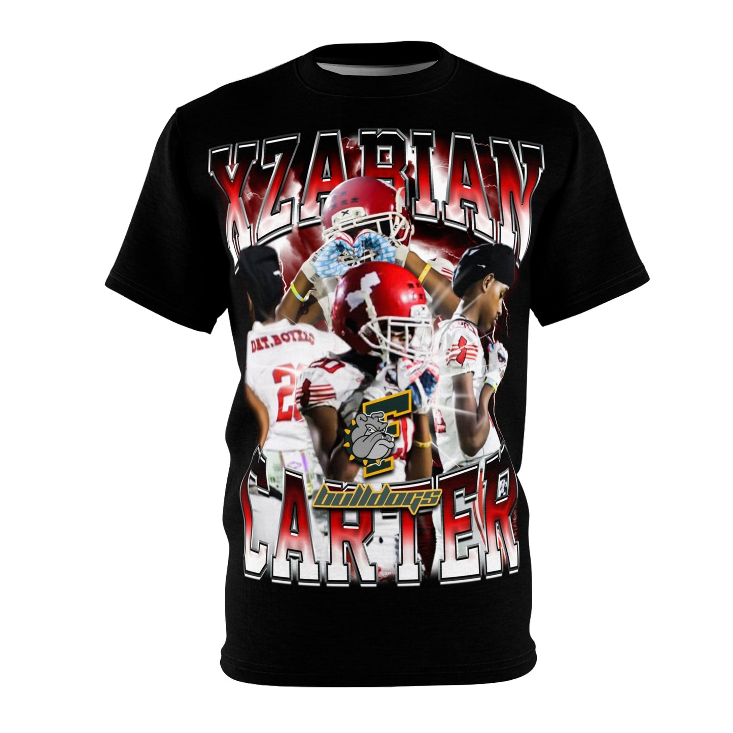 Xzabian Carter Vintage Full Print Tee