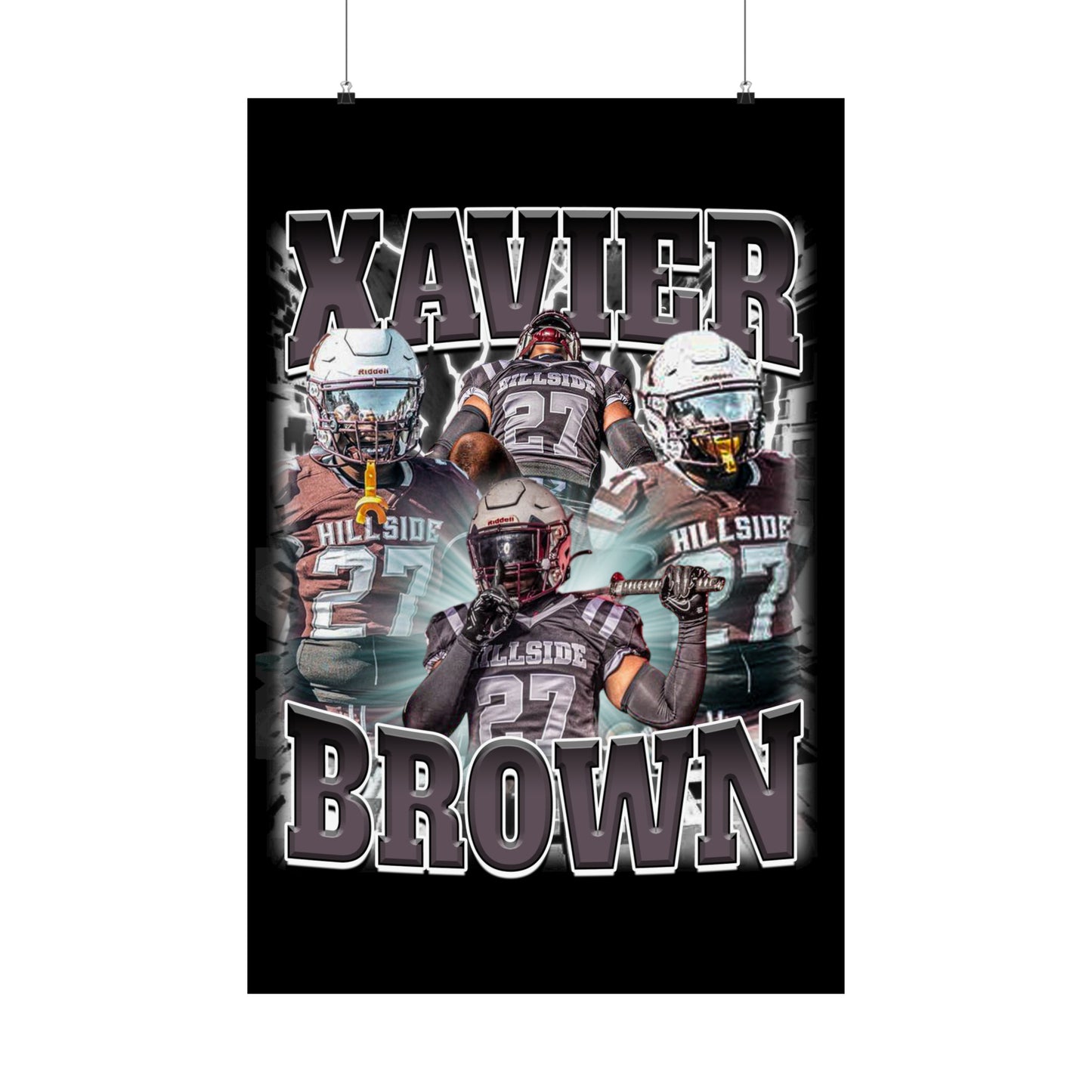Xavier Brown Poster 24" x 36"