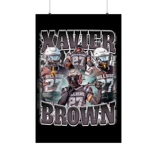 Xavier Brown Poster 24" x 36"
