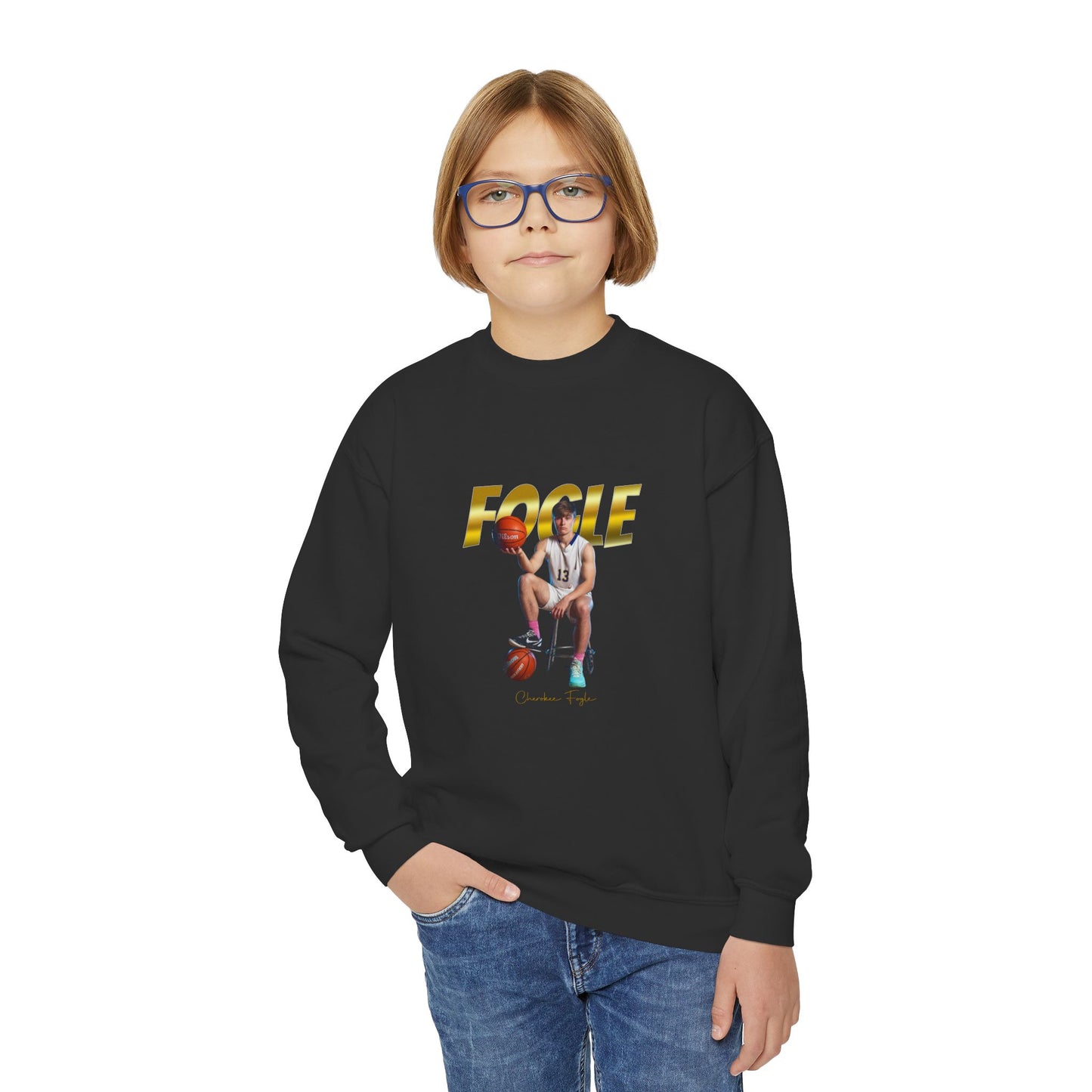 Cherokee Fogle Youth Crewneck Sweatshirt