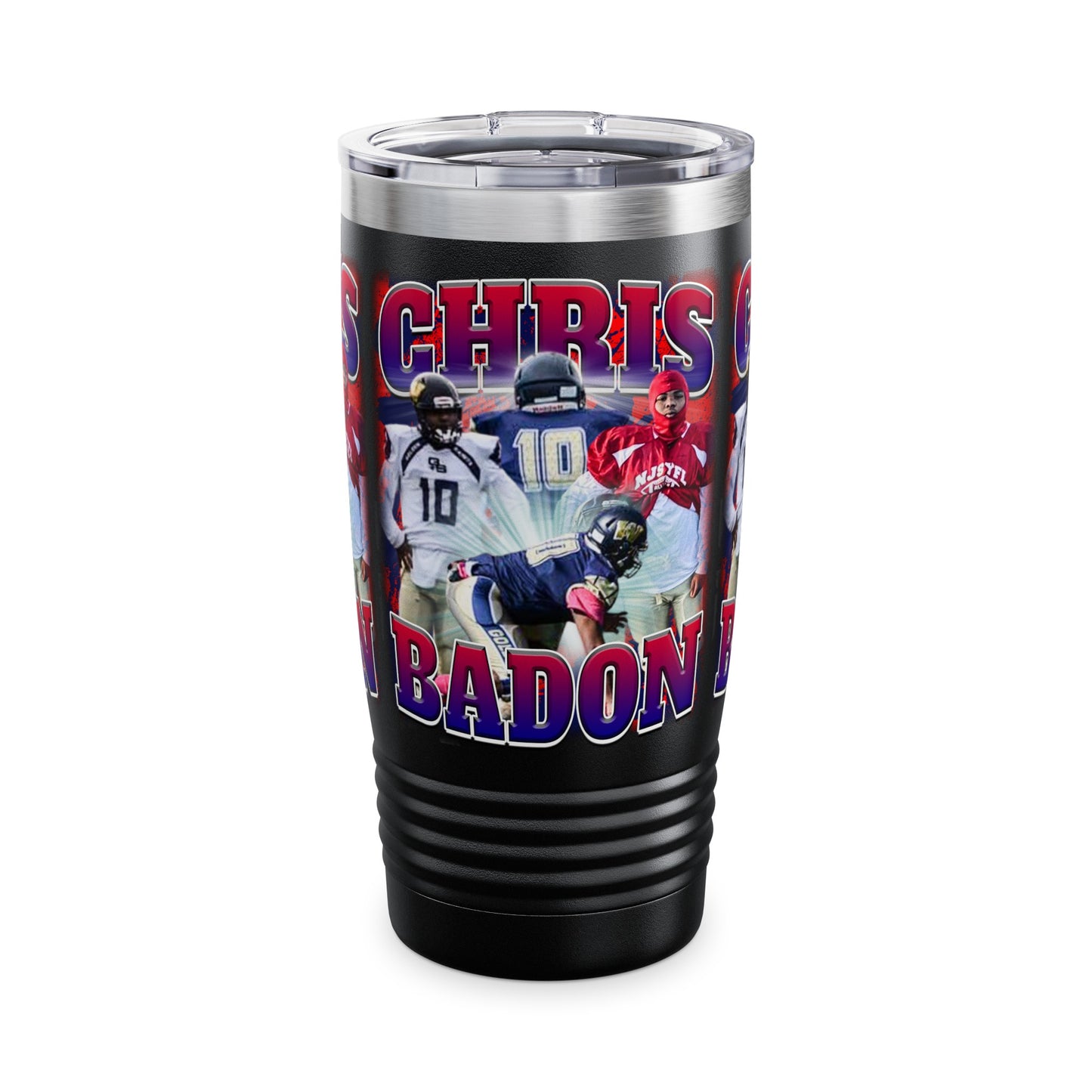 Chris Badon Stainless Steal Tumbler