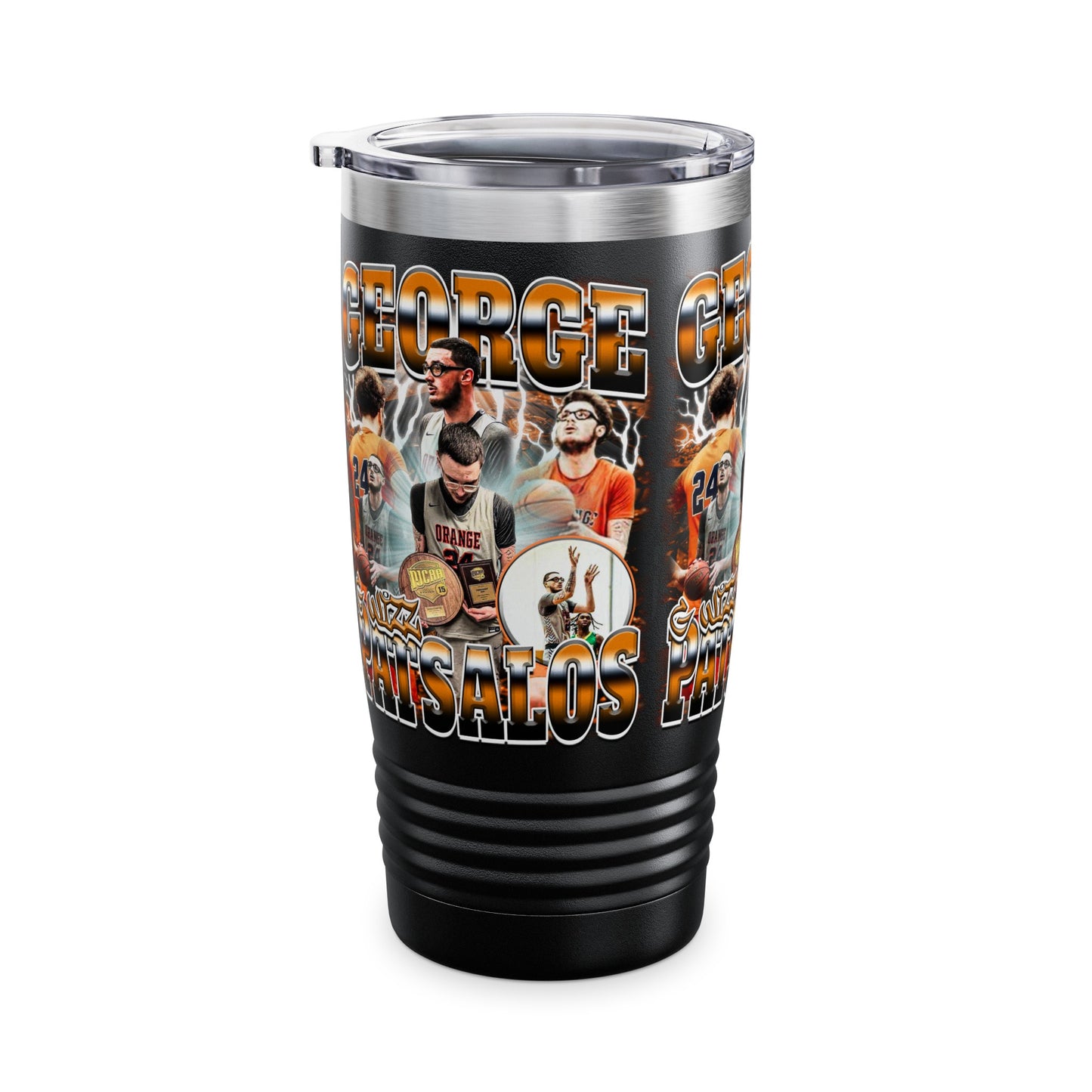 George Patsalos Stainless Steal Tumbler