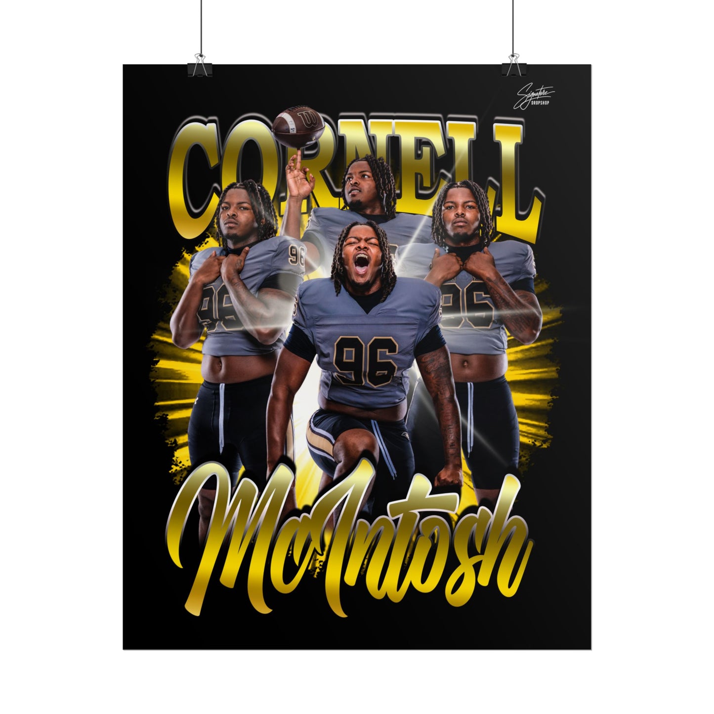 Cornell McIntosh Poster