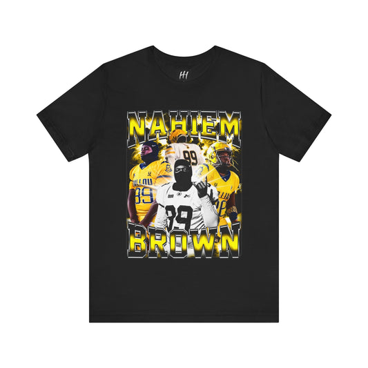 Nahiem Brown Heavy Cotton Tee