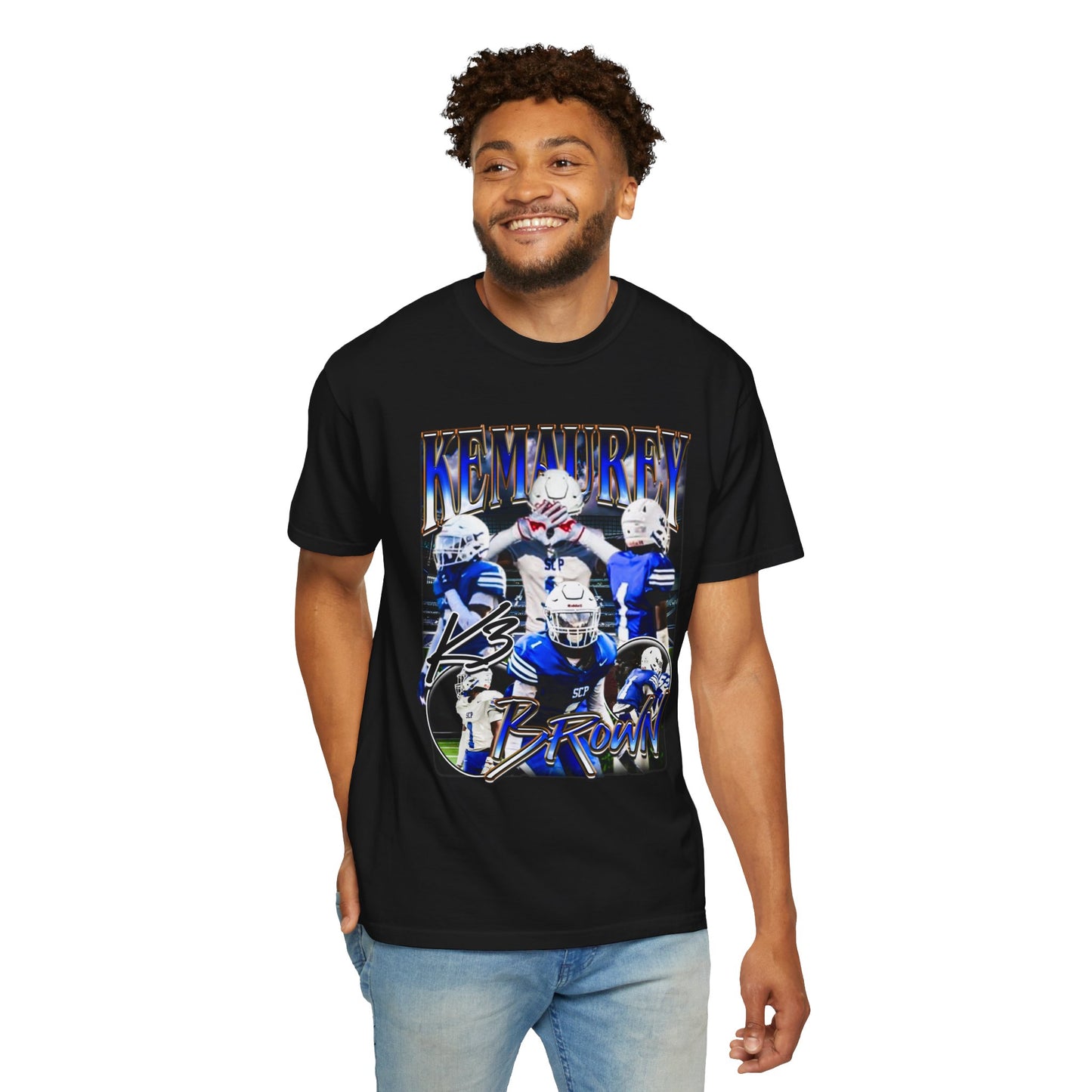 Kemaurey Brown Heavyweight Premium Tee
