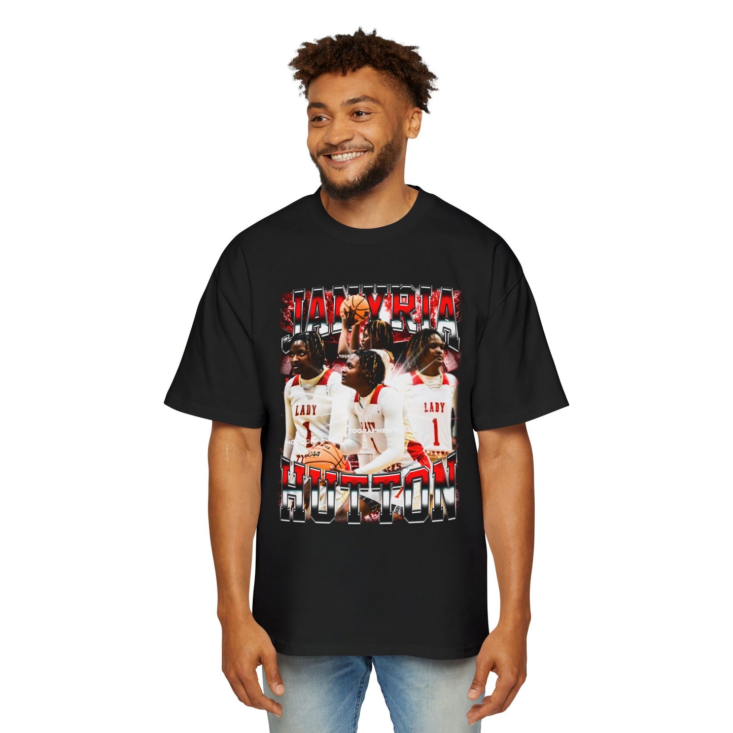 Janyria Hutton Oversized Retro Tee