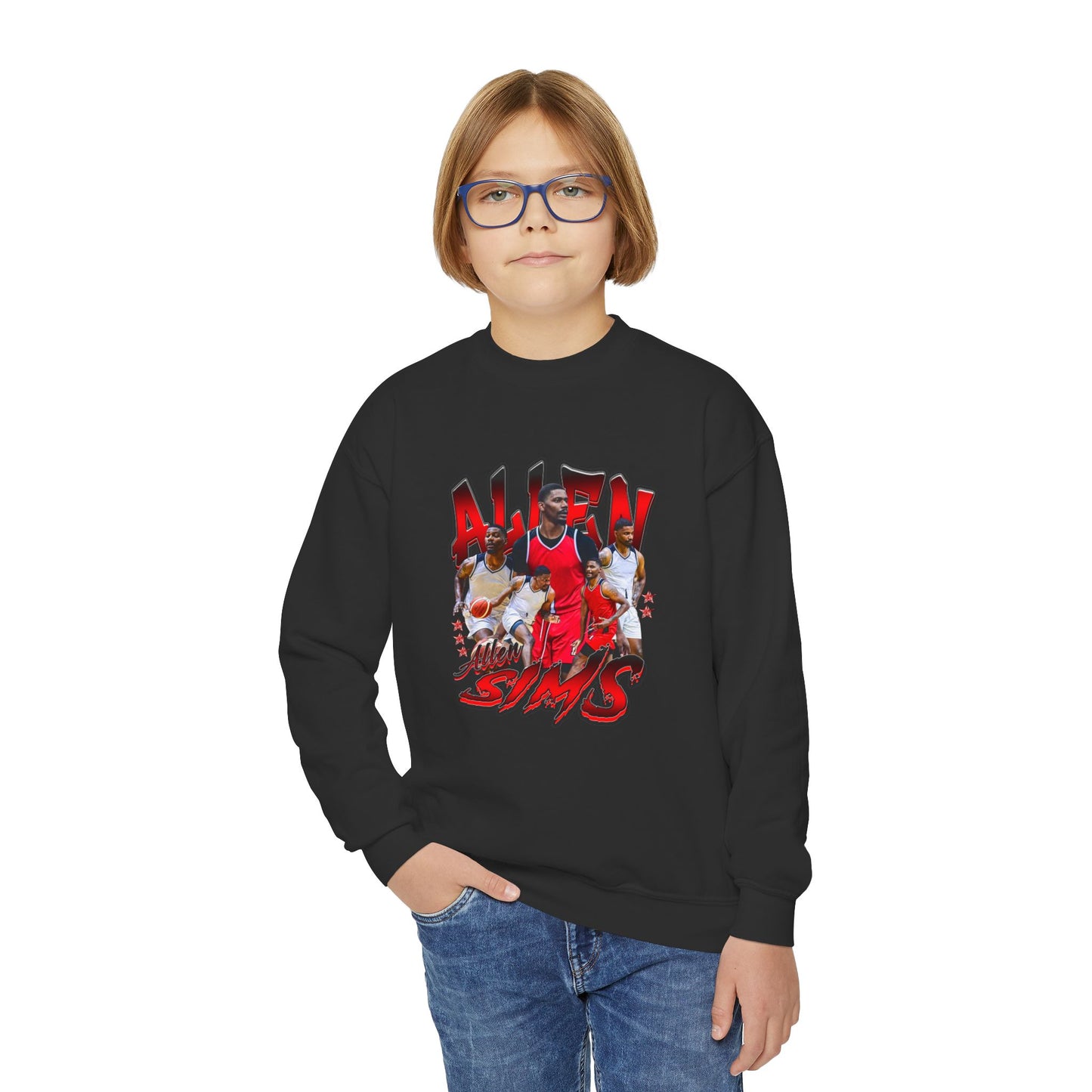 Allen Sims Youth Crewneck Sweatshirt