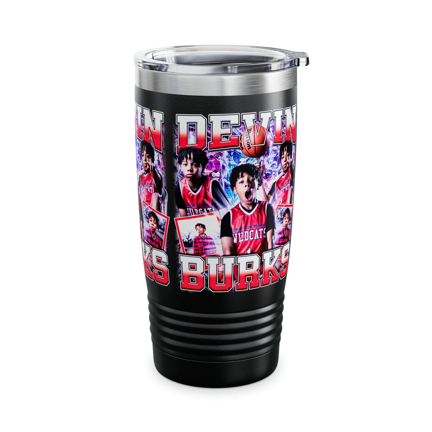 Devin Burks Stainless Steel Tumbler