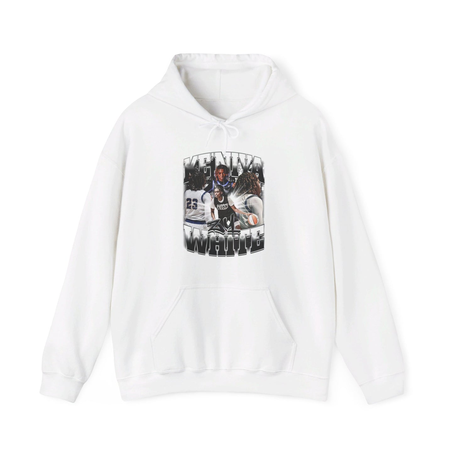 Ke'niya White Hoodie