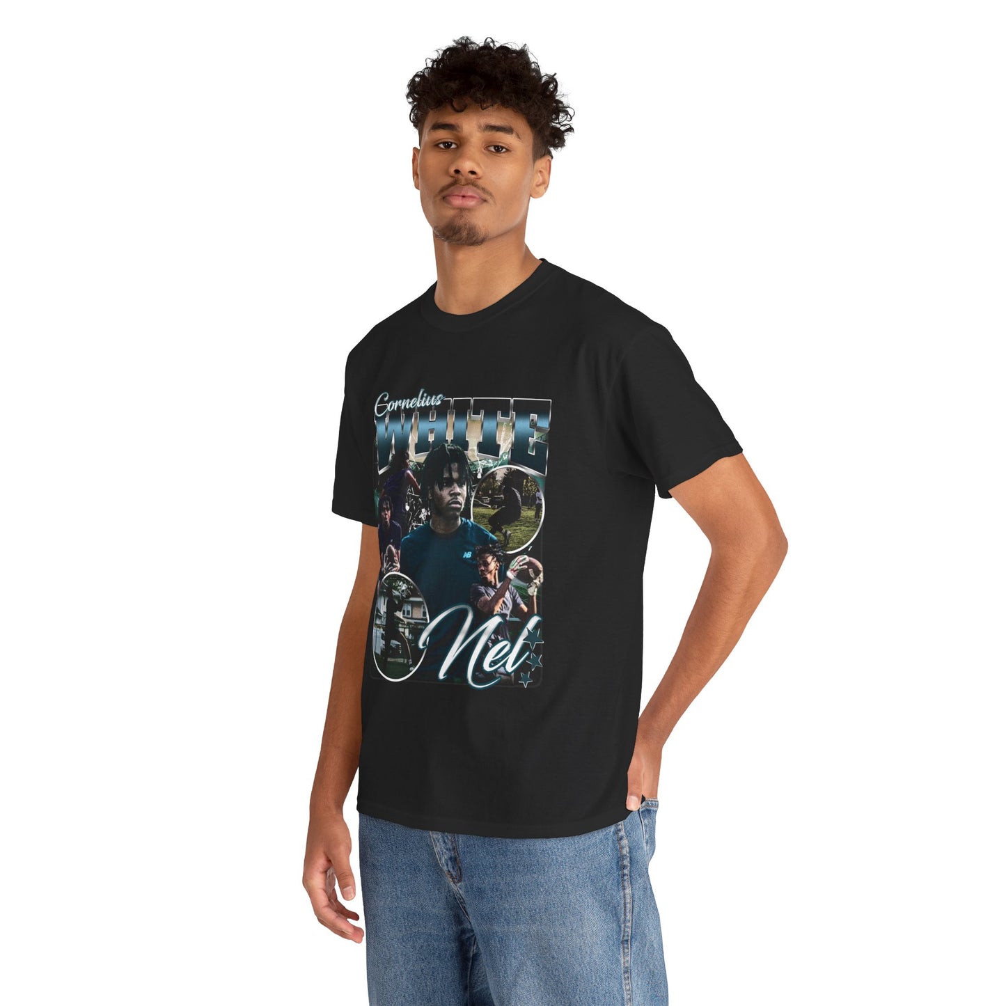 Cornelius White Heavy Cotton Tee