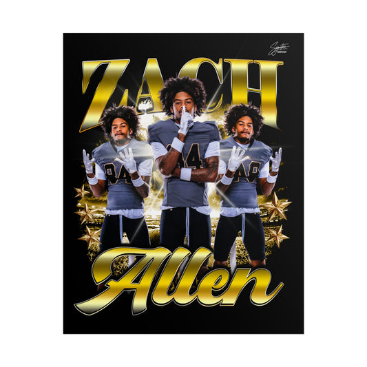 Zach Allen Poster