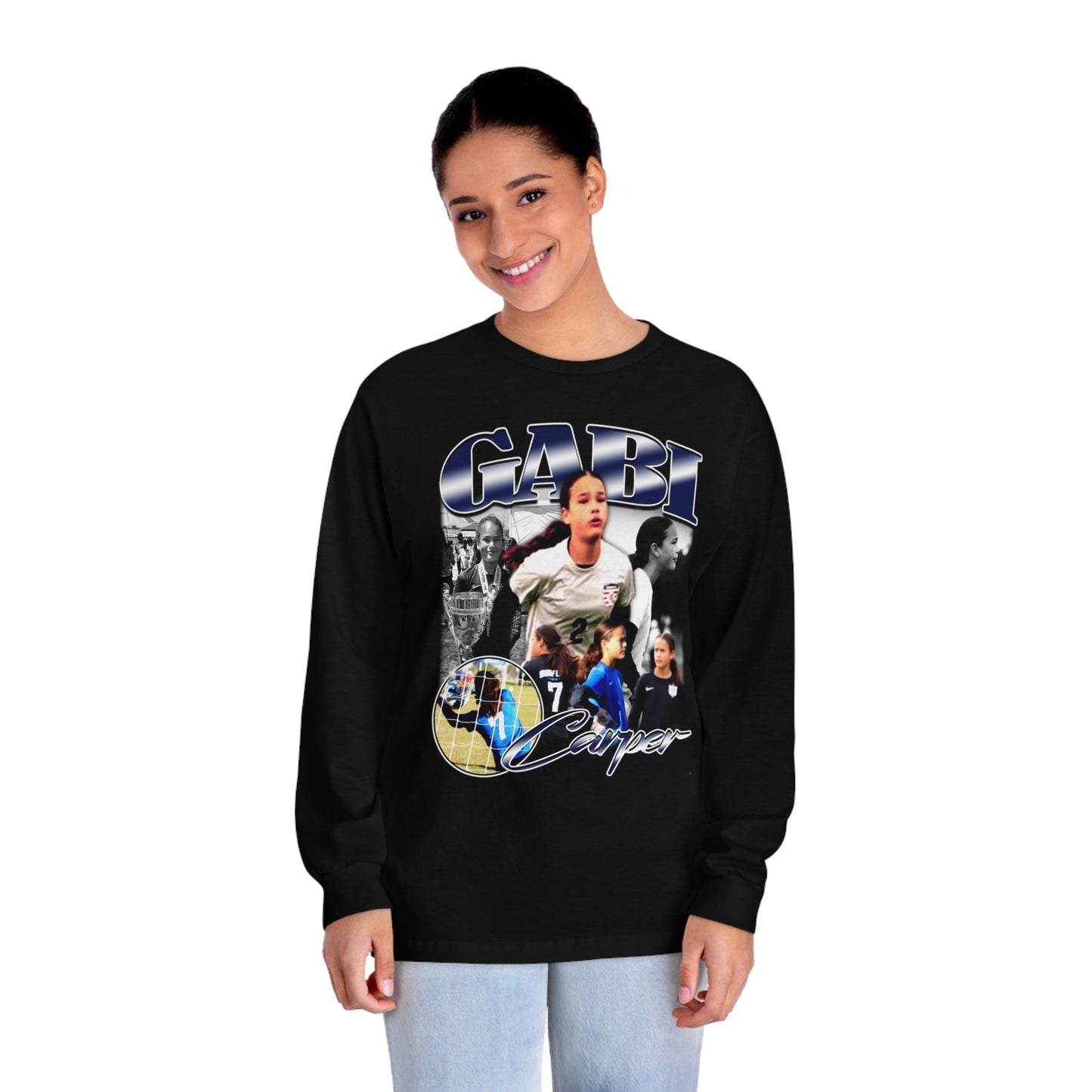 Gabi Carper Long Sleeve T-Shirt