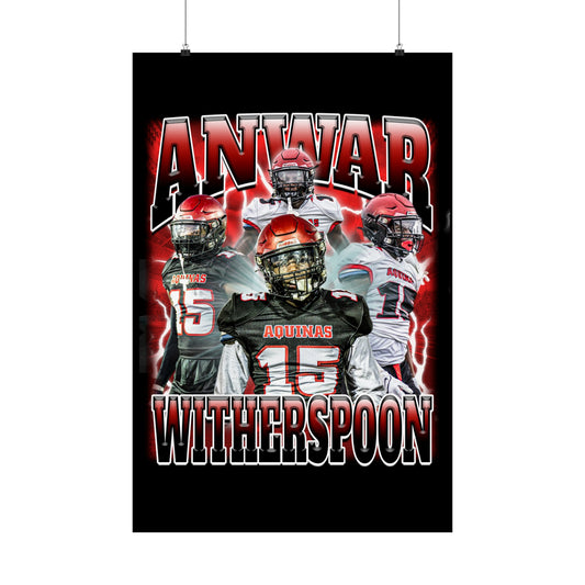 Anwar Witherspoon Poster 24" x 36"