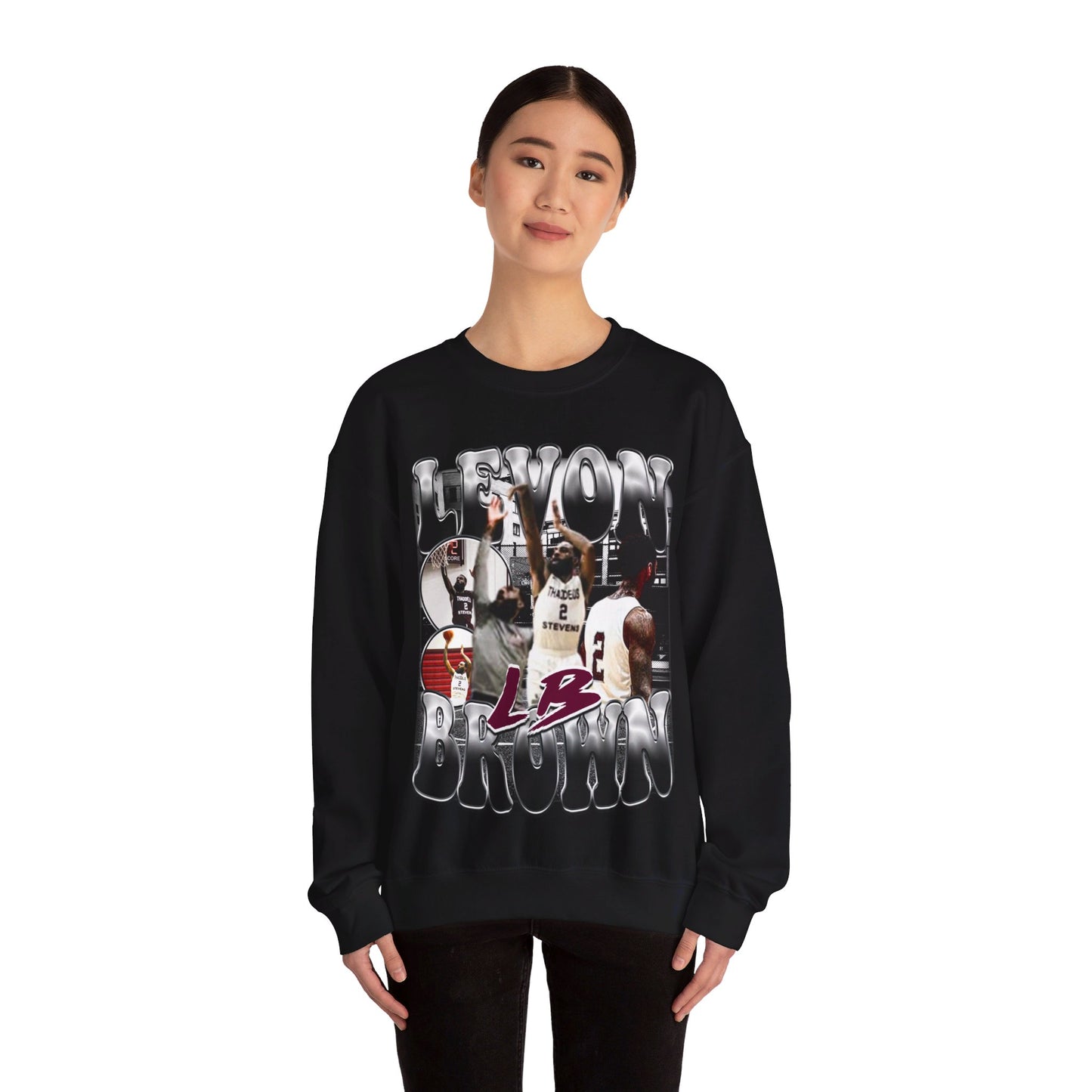 Levon Brown Crewneck Sweatshirt