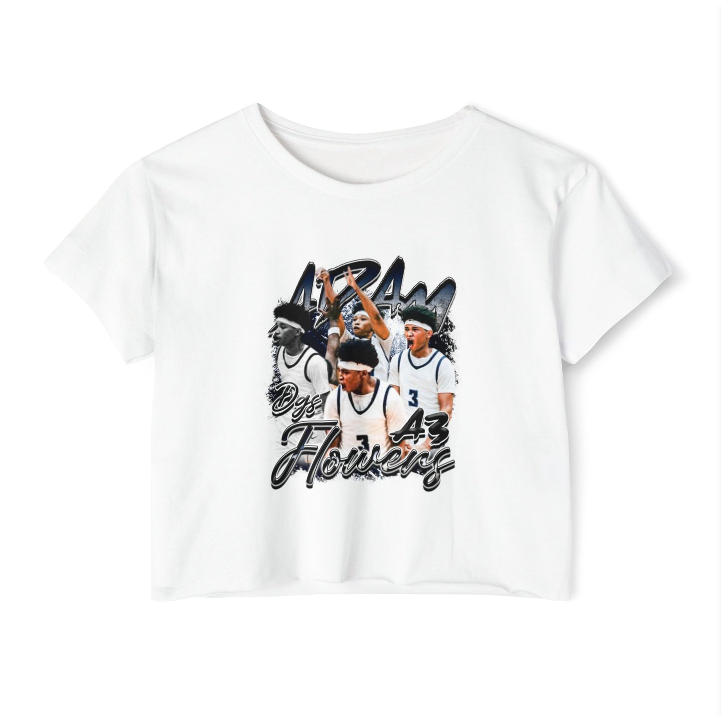 Adam Flowers Crop Top