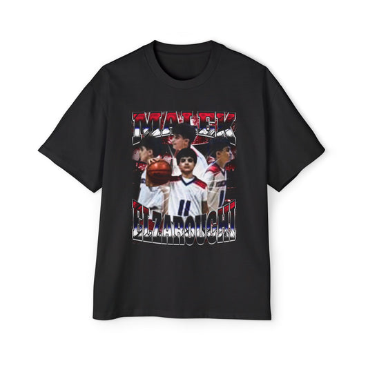 Malek Elzaroughi Oversized Retro Tee