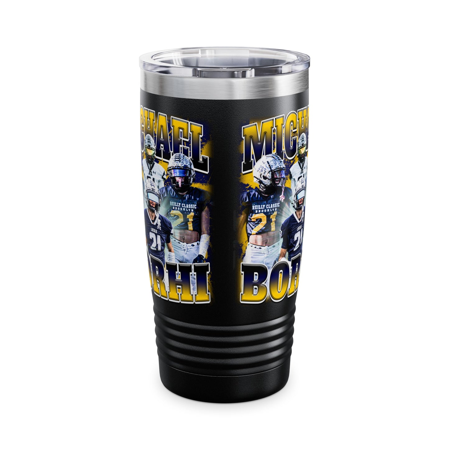 Michael Borhi Stainless Steal Tumbler