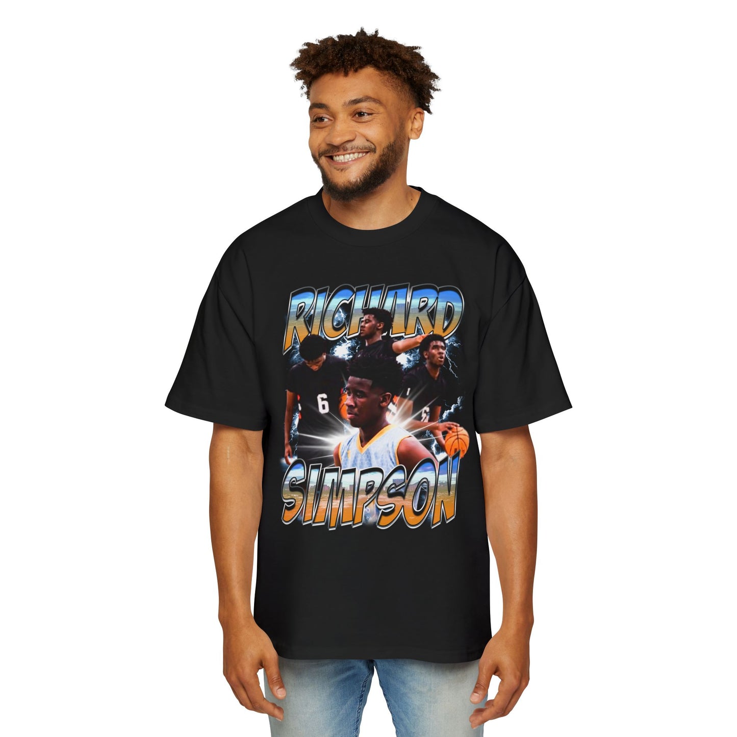 Richard Simpson Oversized Retro Tee