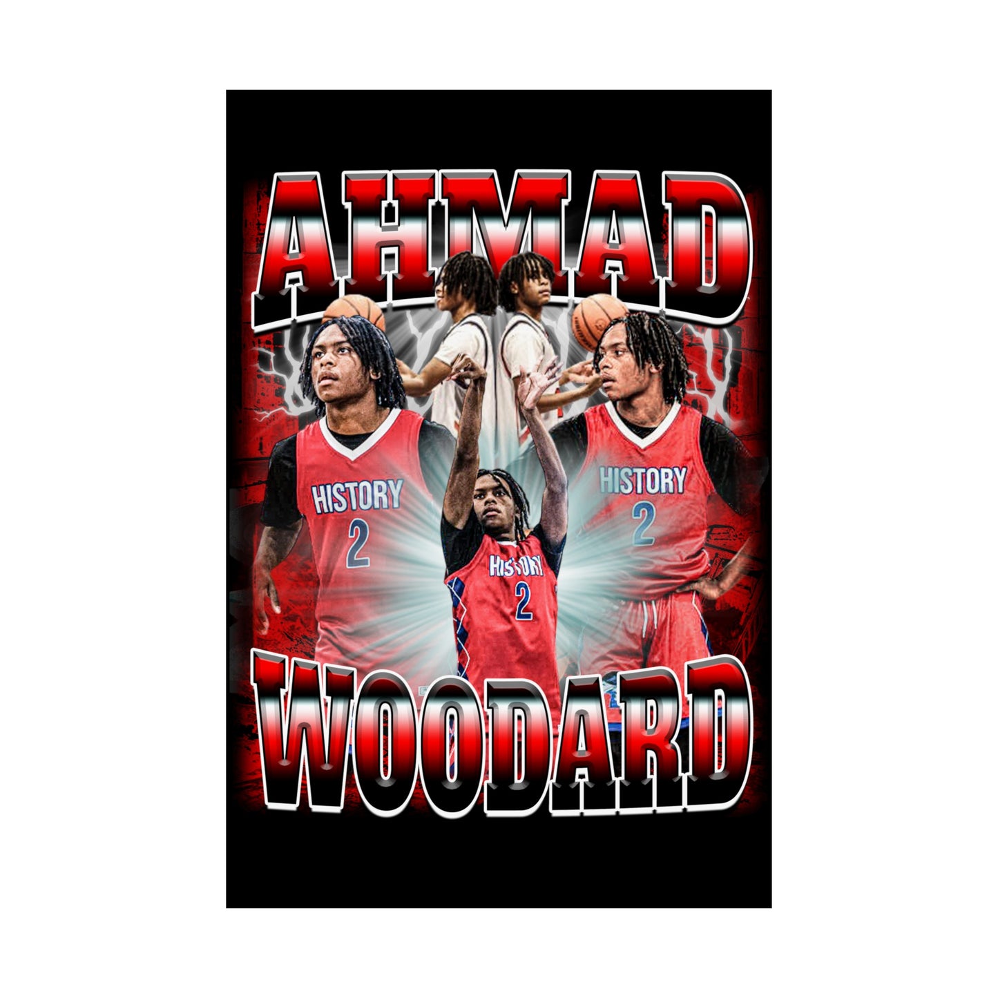 Ahmad Woodard Poster 24" x 36"