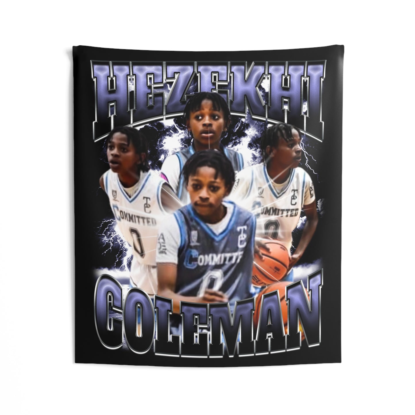 Hezekhi Coleman Tapestry 50” x 60”