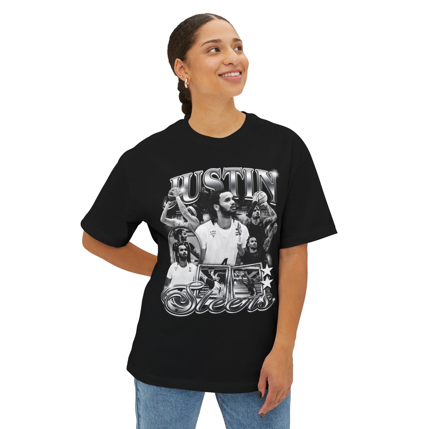 Justin Steers Oversized Tee