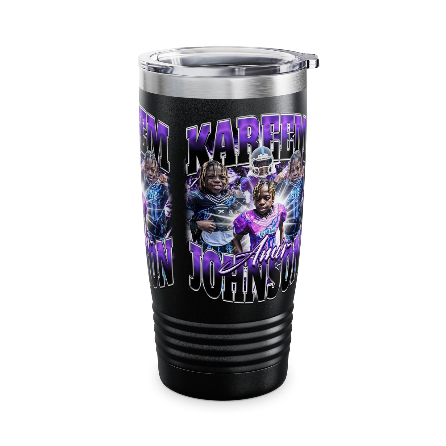 Kareem Amir Johnson Stainless Steal Tumble
