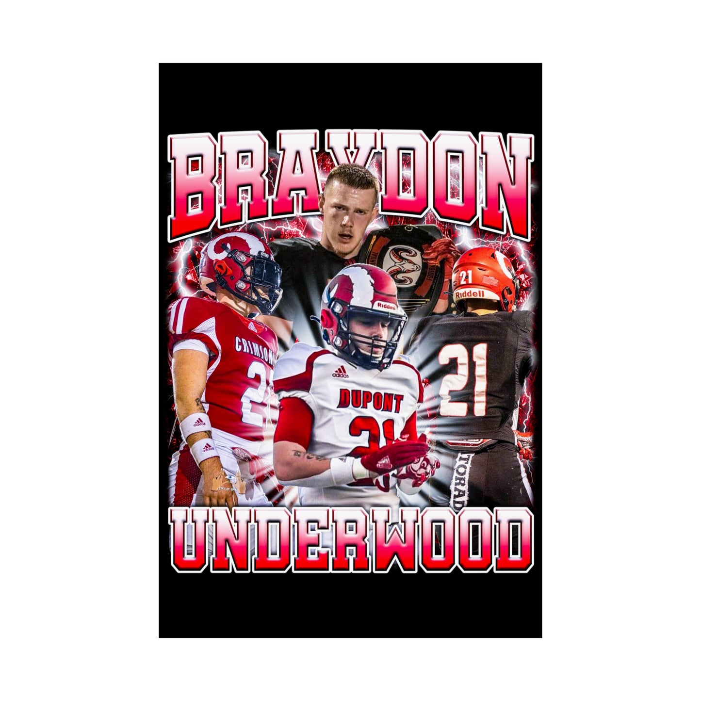 Braydon Underwood Poster 24" x 36"