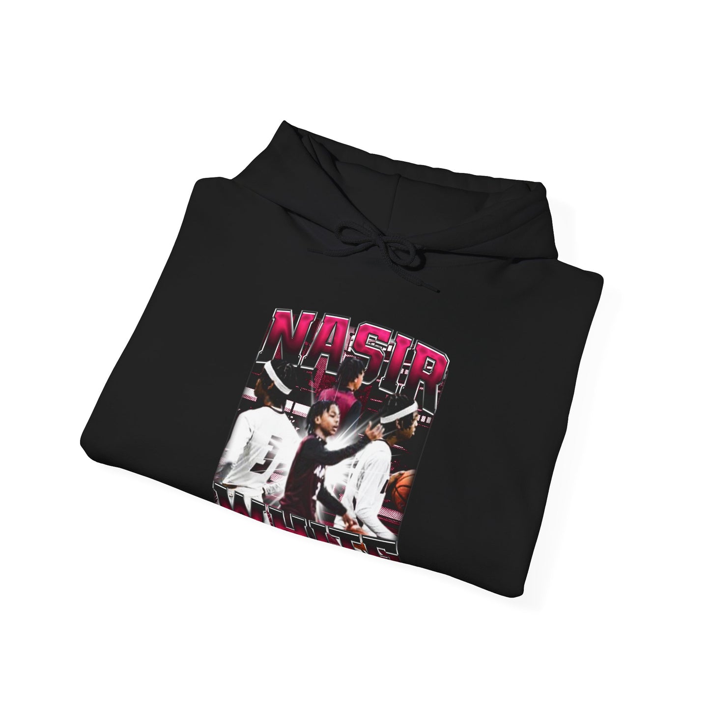 Nasir White Hoodie