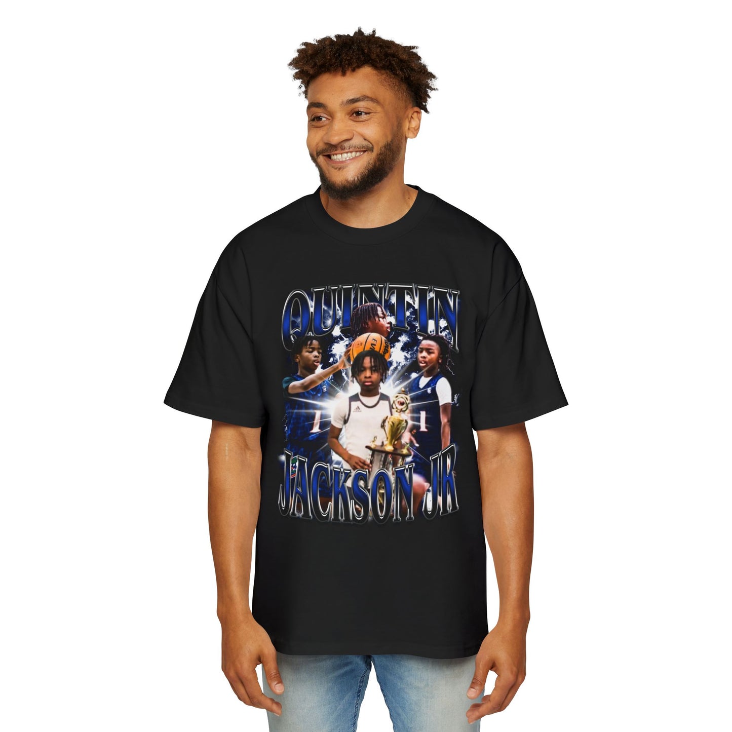 Quintin Jackson Jr Oversized Retro Tee