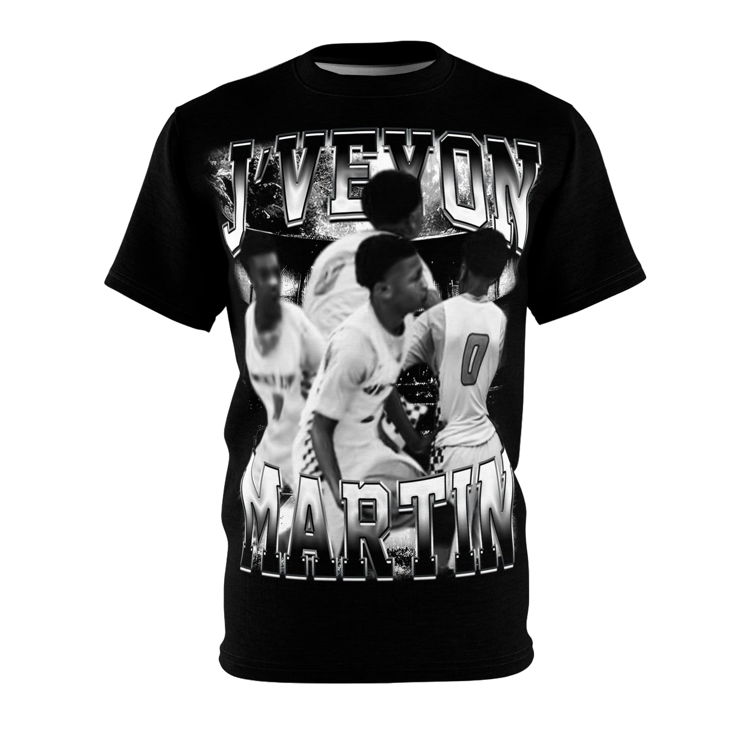 J'veyon Martin Vintage Full Print Tee