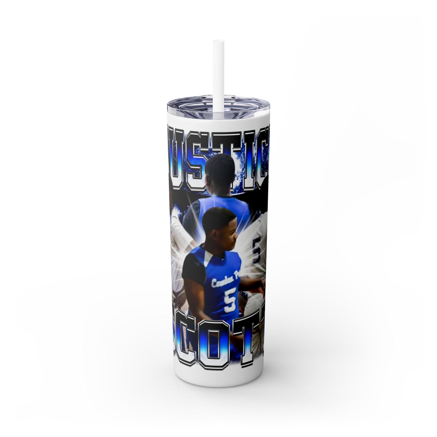 Justice Scott Stainless Steal Tumbler