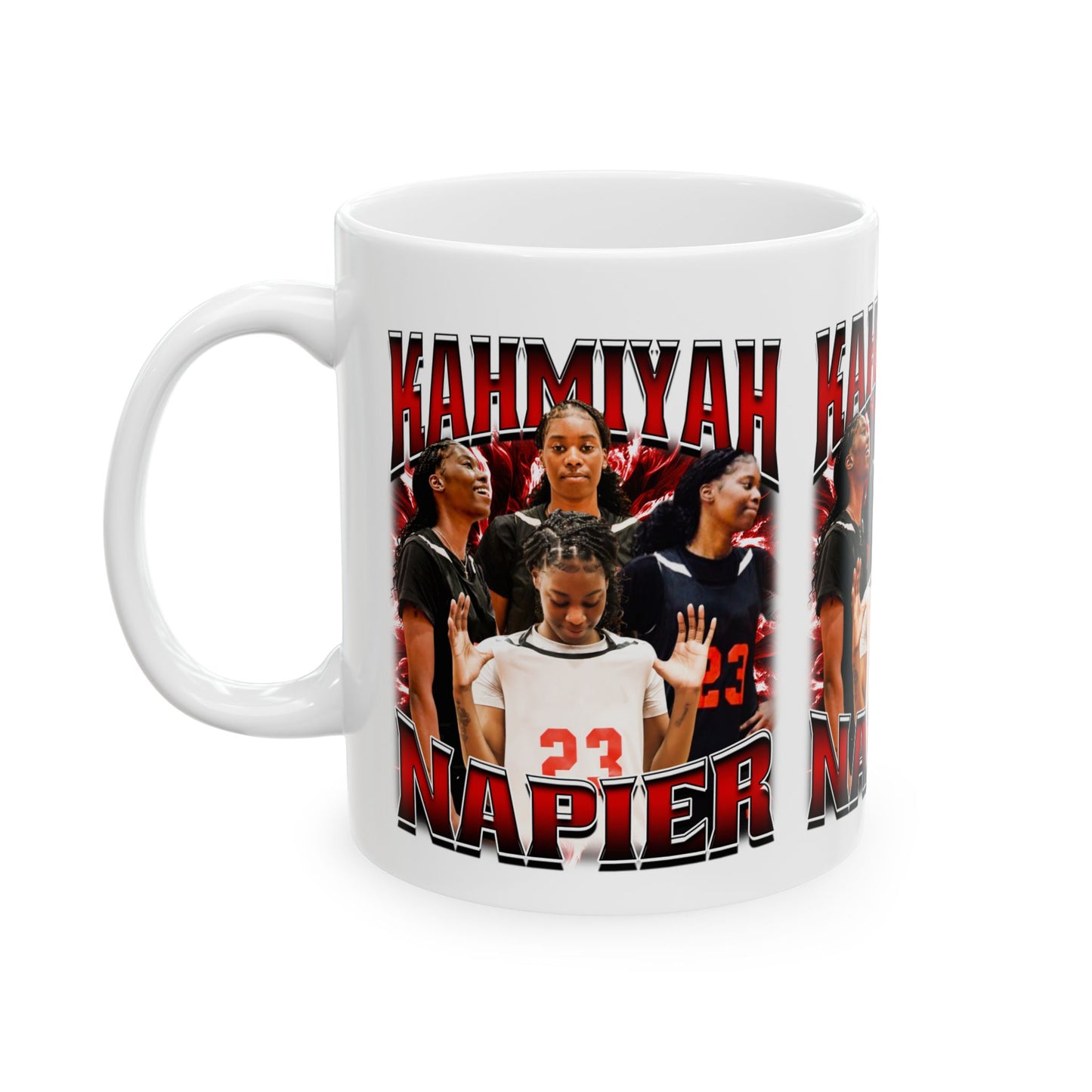 Kahmiyah Napier Ceramic Mug, (11oz, 15oz)