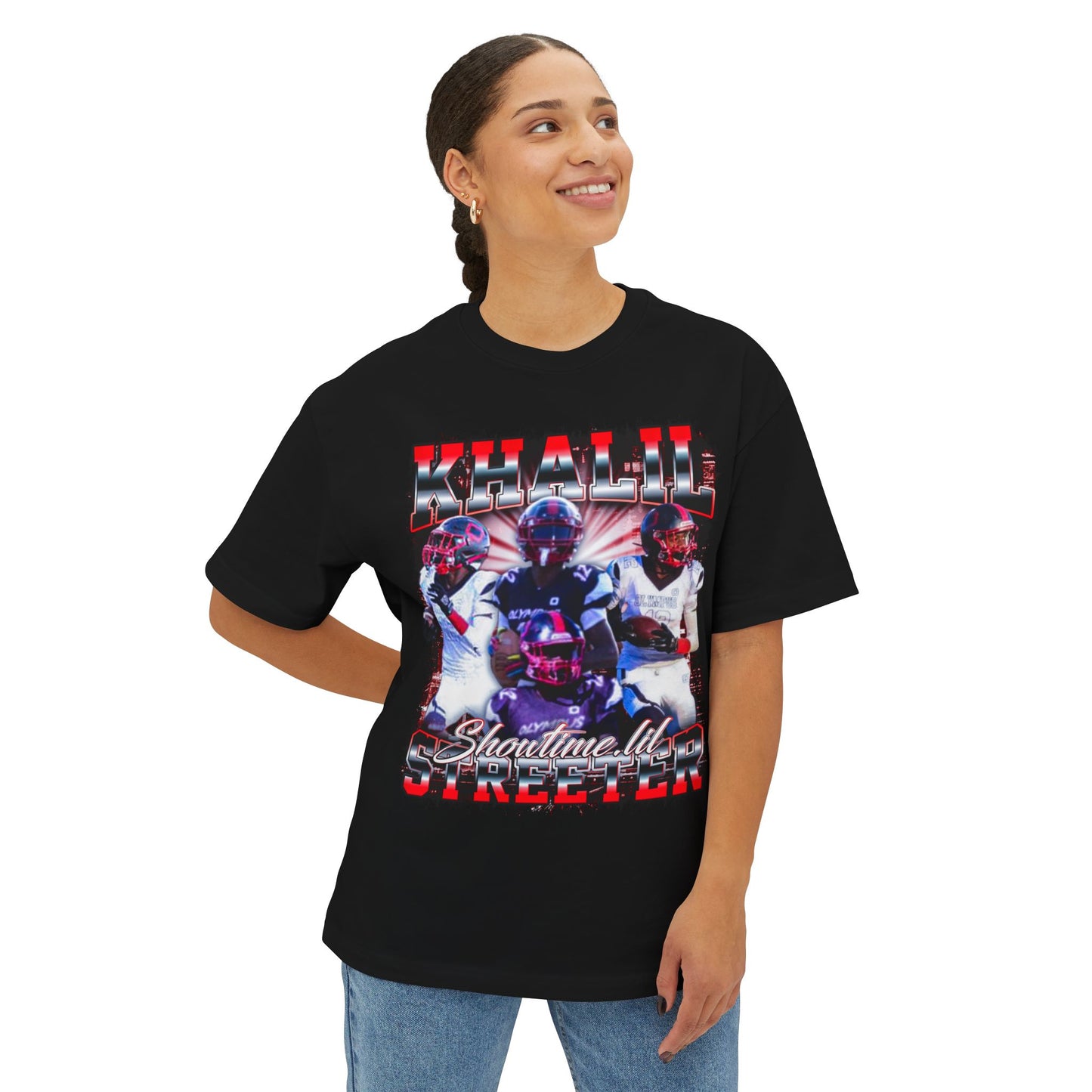 Khalil Showtime.lil Streeter Oversized Tee