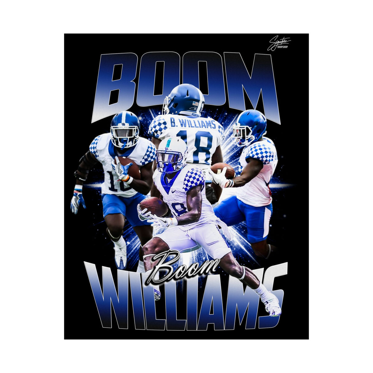 Boom Williams Poster