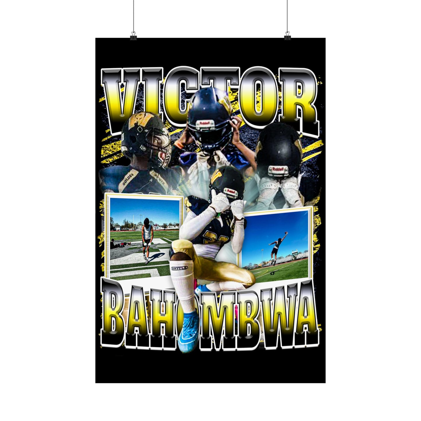 Victor Bahombwa Poster 24" x 36"