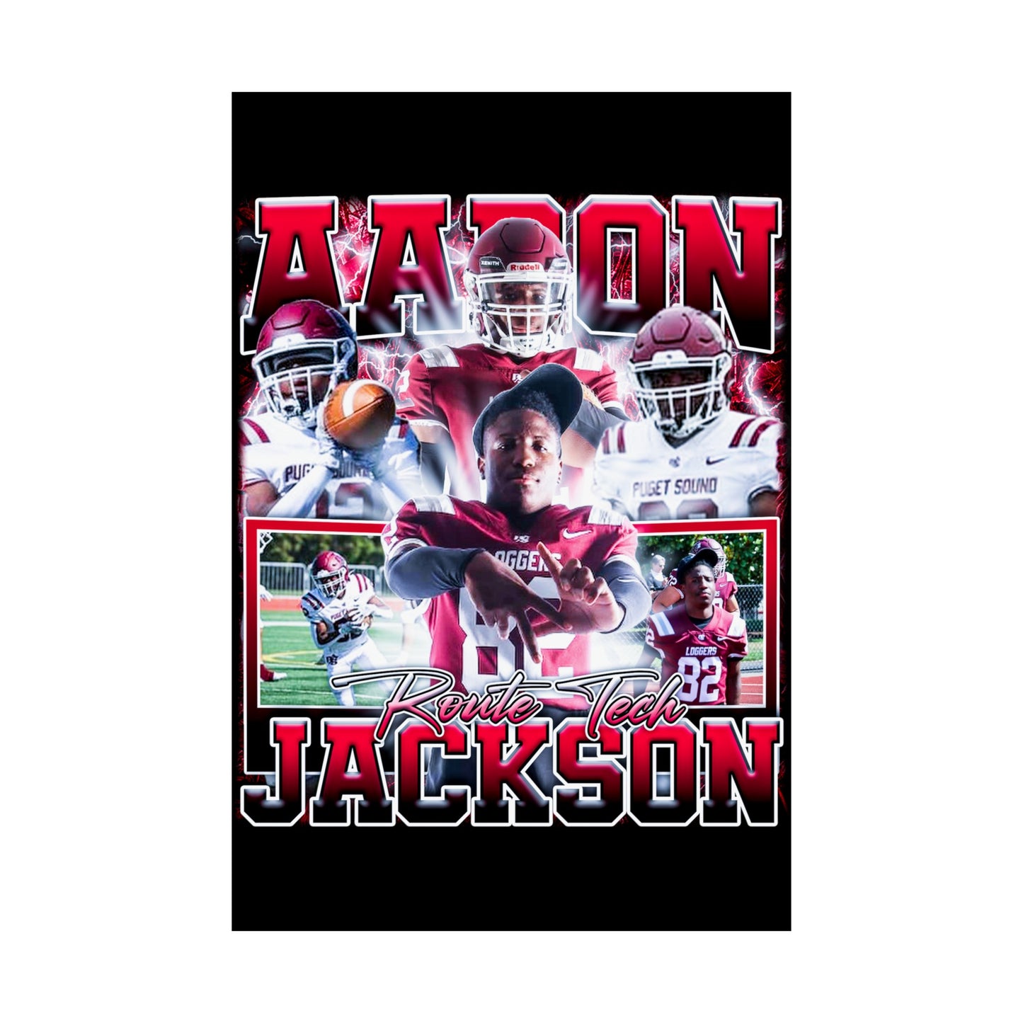 Aaron Jackson Poster 24" x 36"