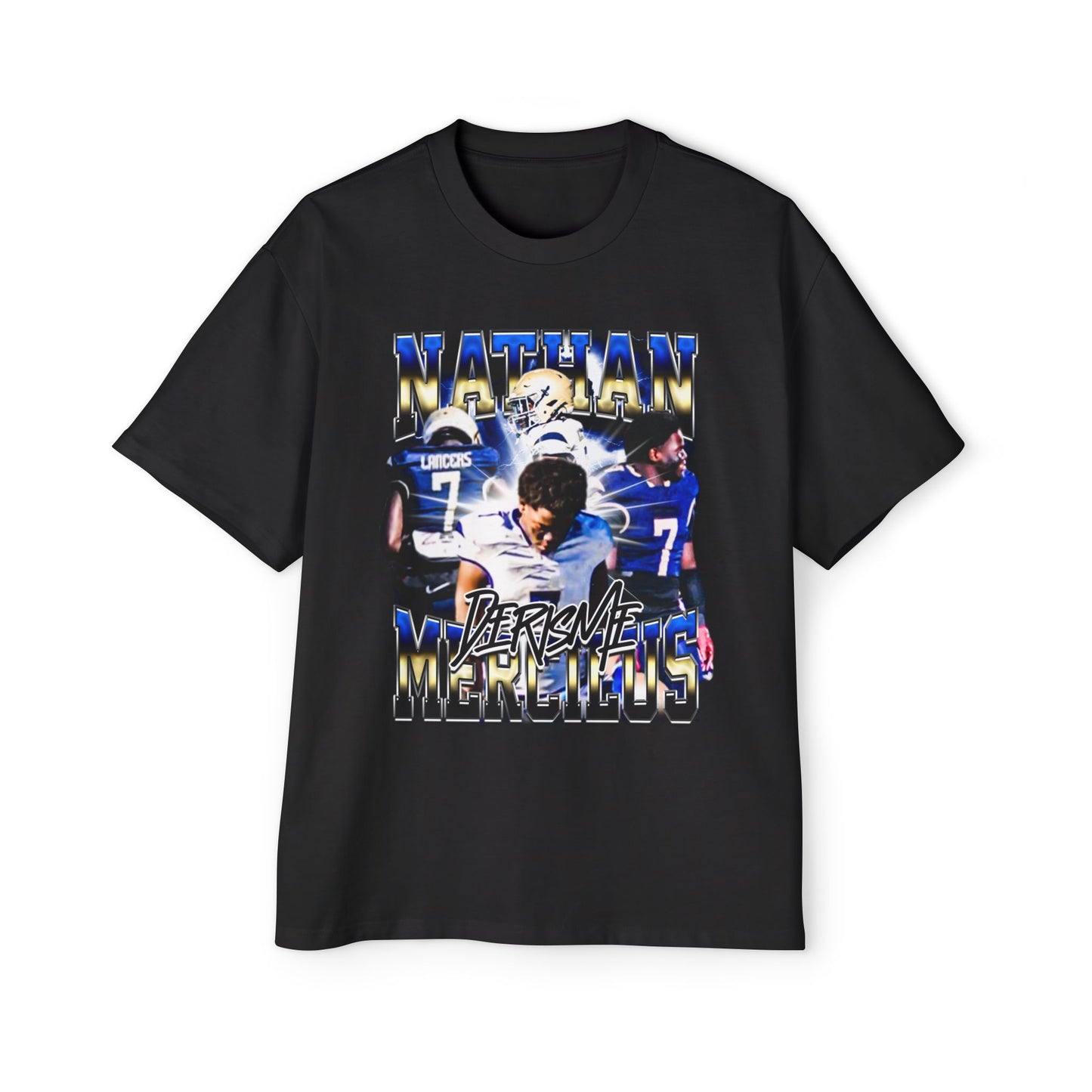 Nathan Derisme Mercilus Oversized Retro Tee