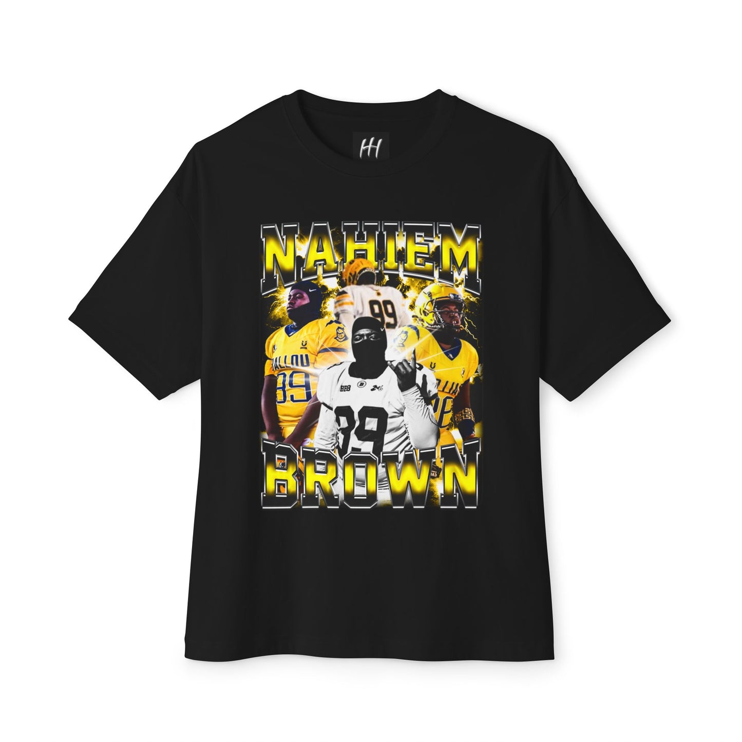 Nahiem Brown Oversized Tee