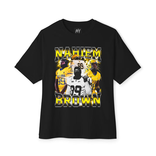 Nahiem Brown Oversized Tee
