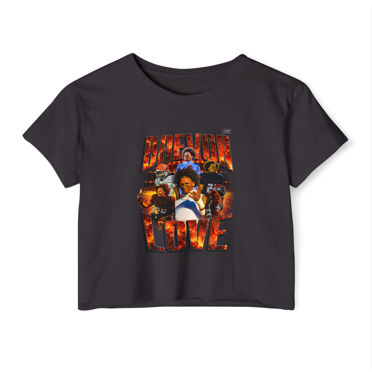 Daevon love Crop Top