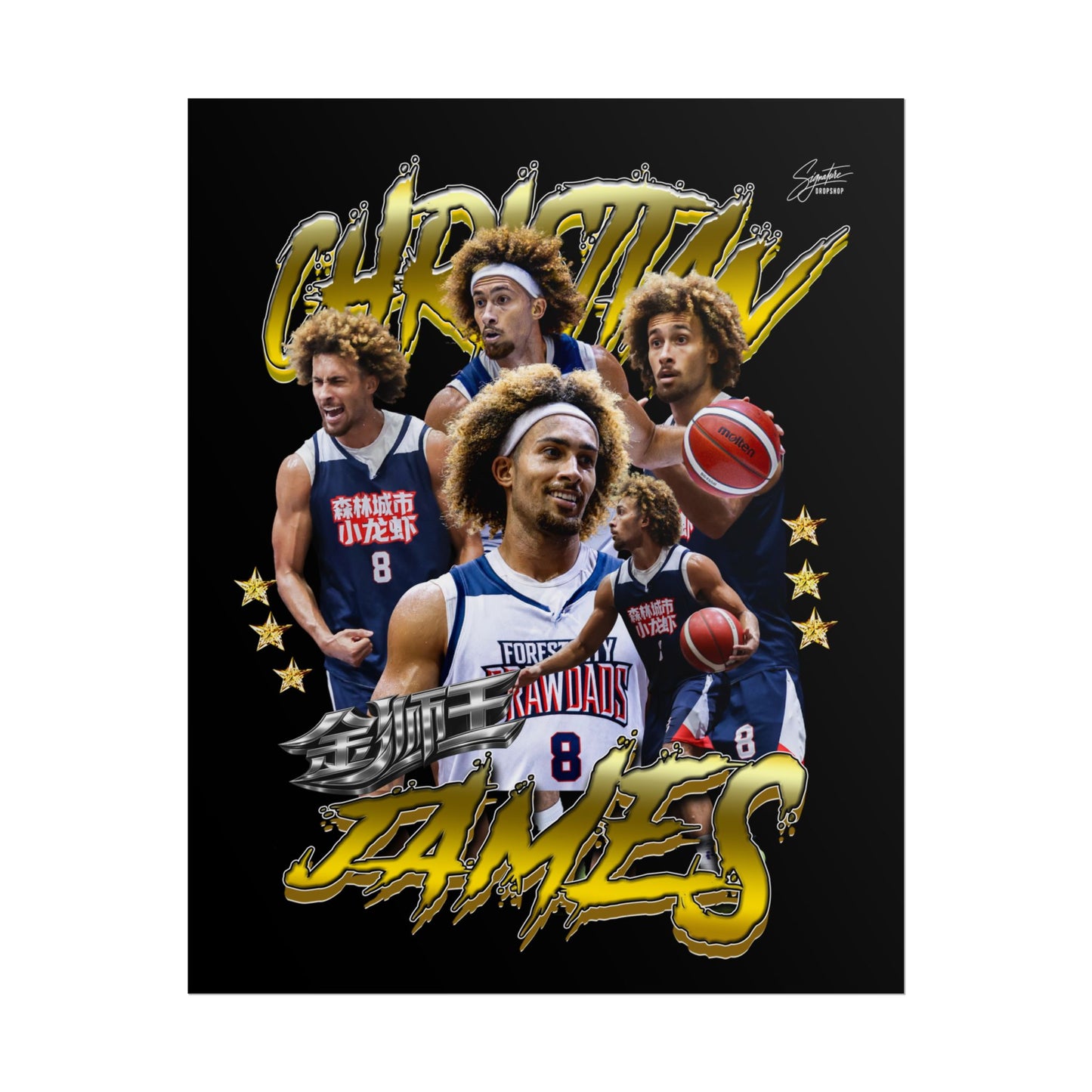 Christian James Poster