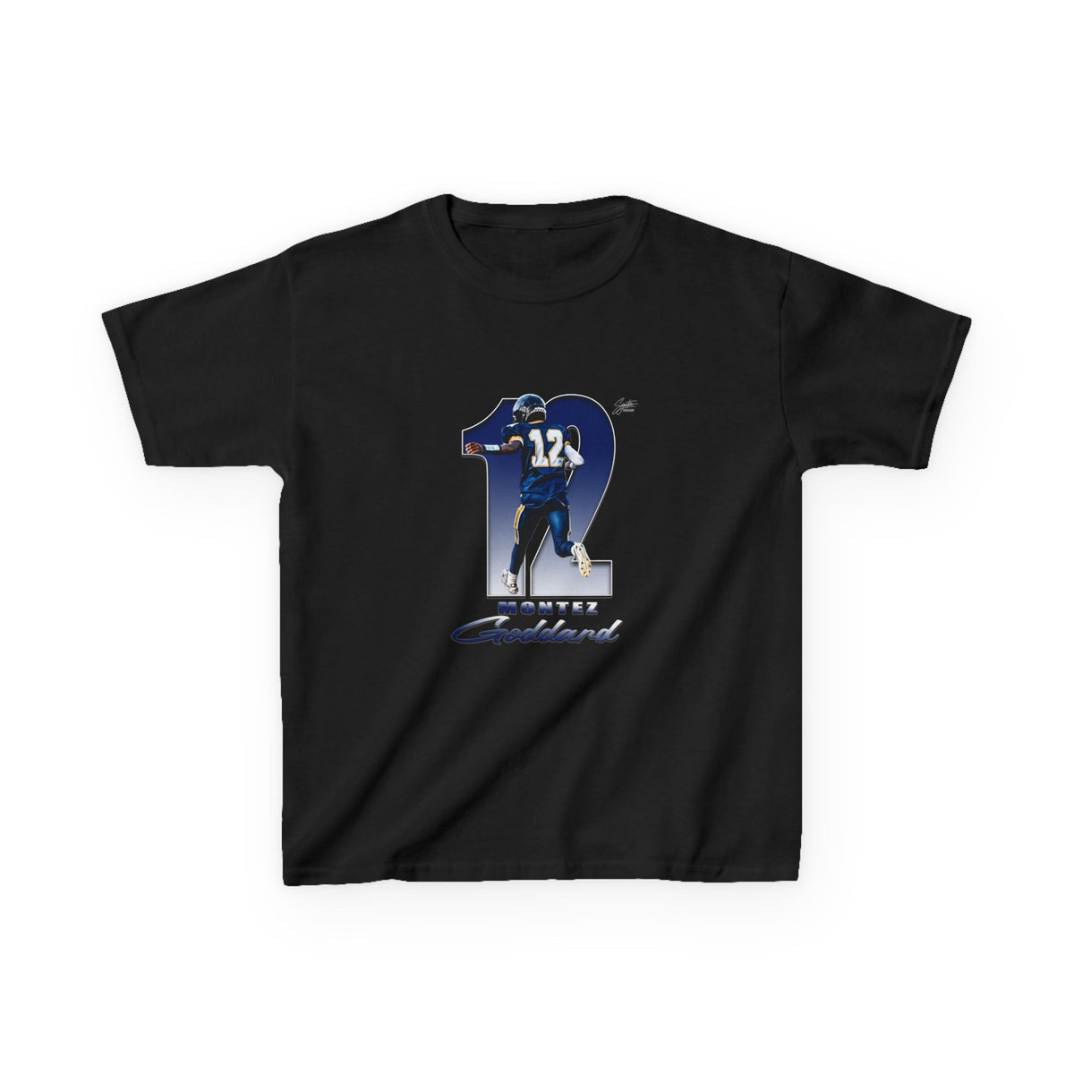 Montez Goddard Youth Heavy Cotton Tee