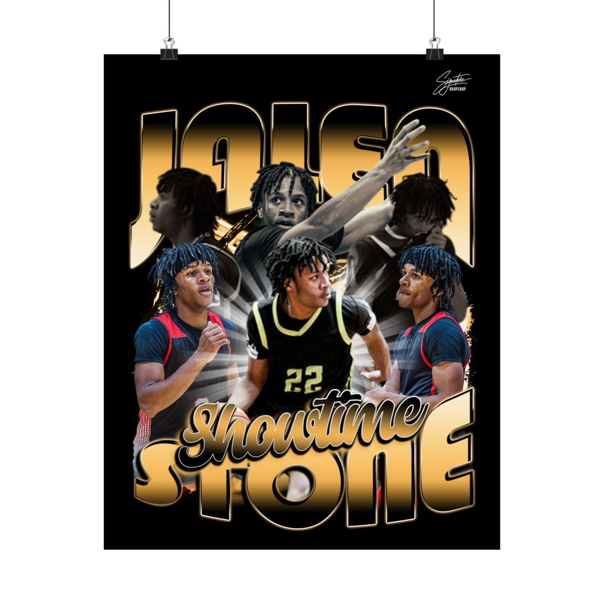 Jalen Stone Vertical Posters