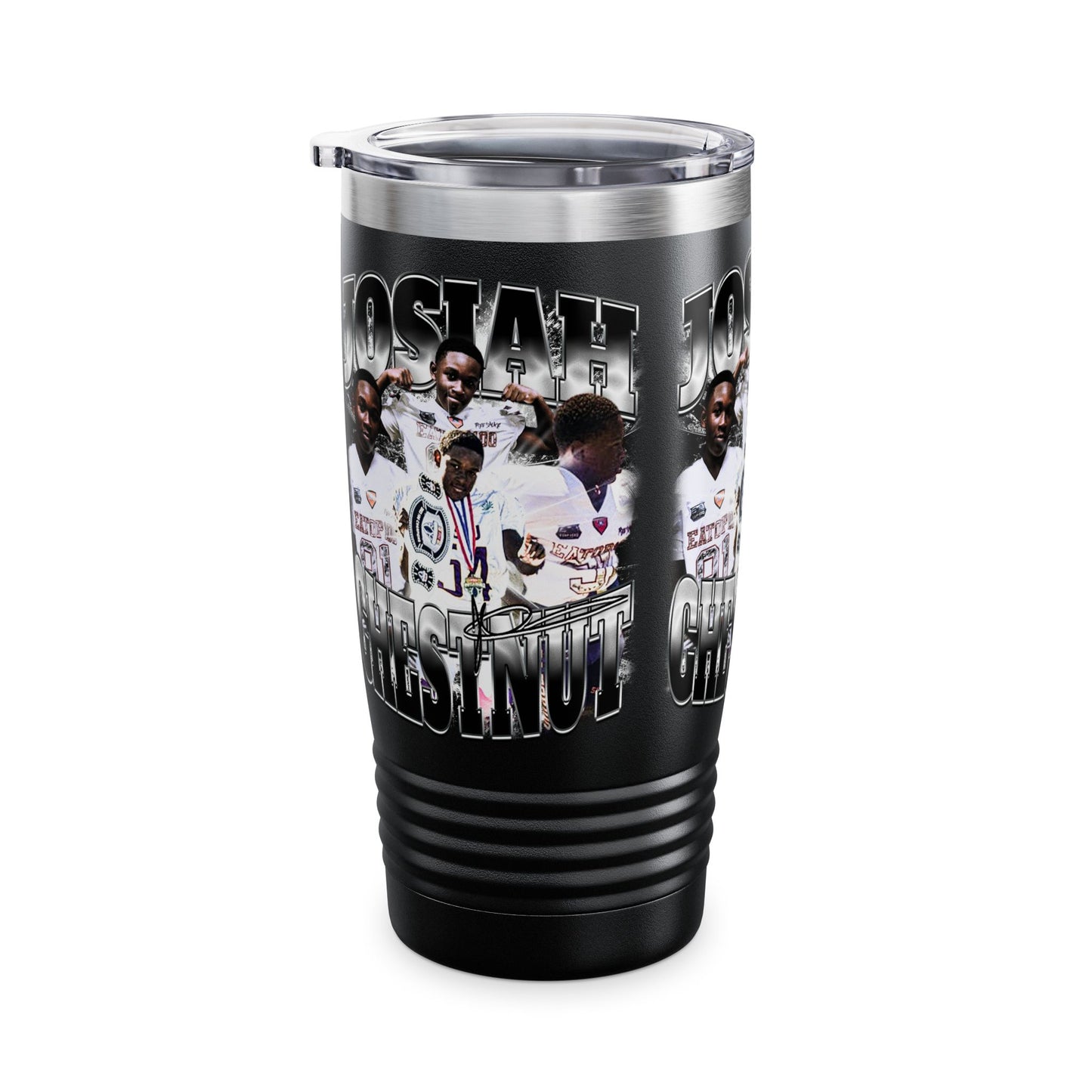 Josiah Chestnut Stainless Steal Tumble