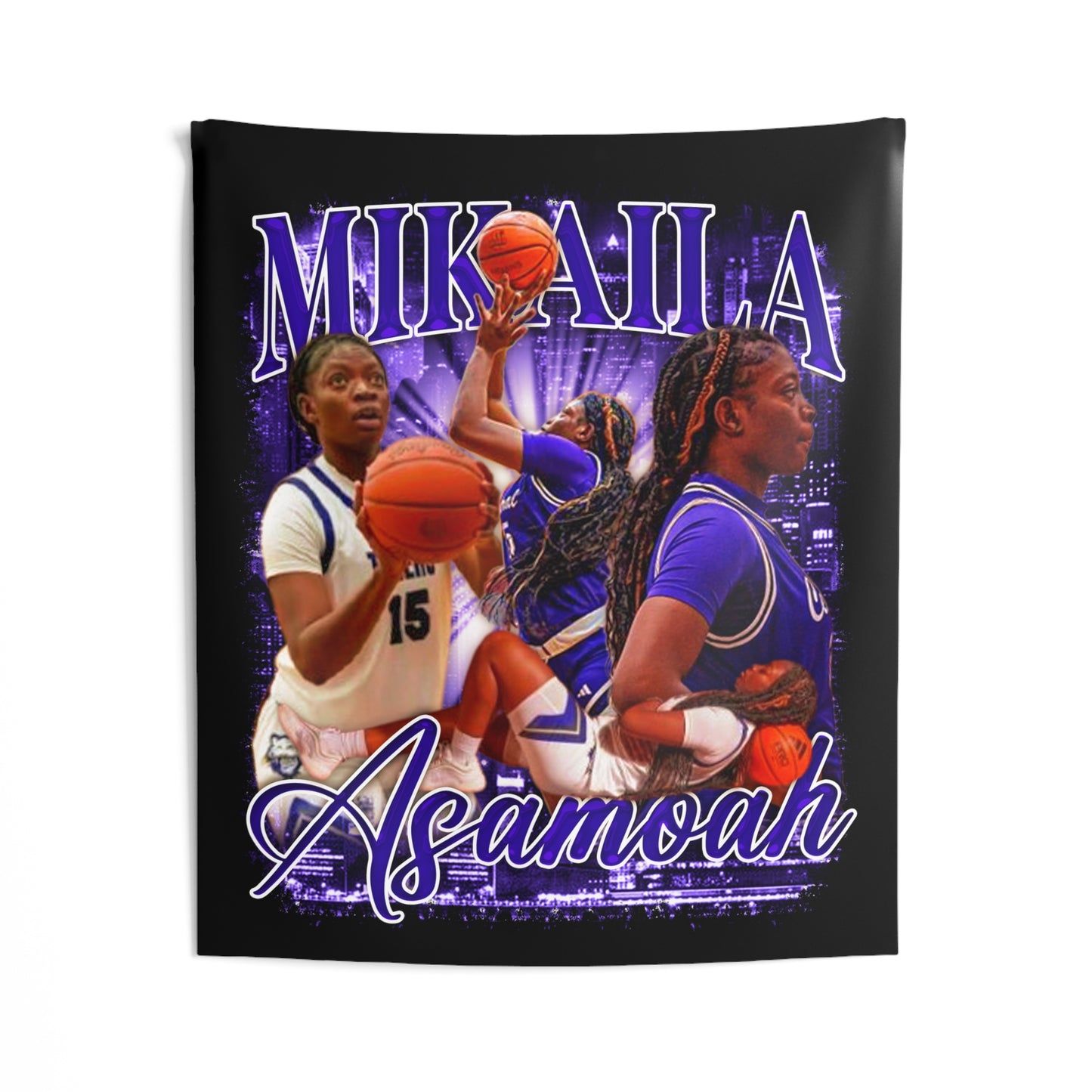 Mikaila Asamoah Tapestry 50” x 60”