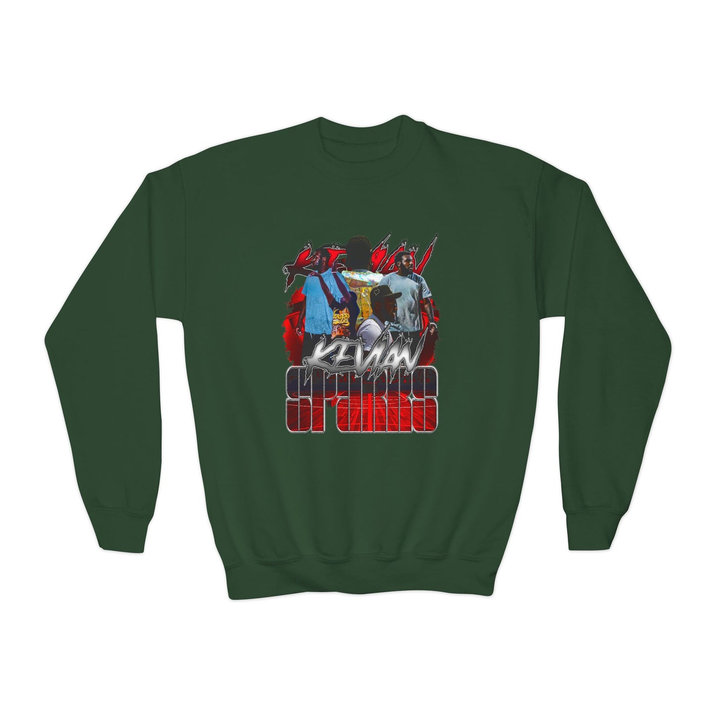 Kevian Sparks Youth Crewneck Sweatshirt